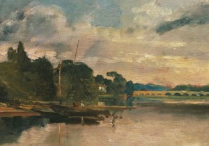 JMW Turner : The Thames Near Walton Bridges, 1805 (detail) © Tate 2013